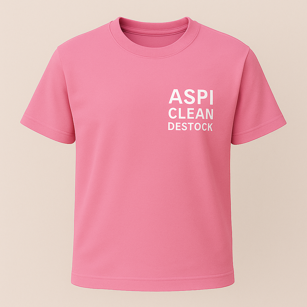 Maillot nettoyage aspirateur clean destock - ROSE
