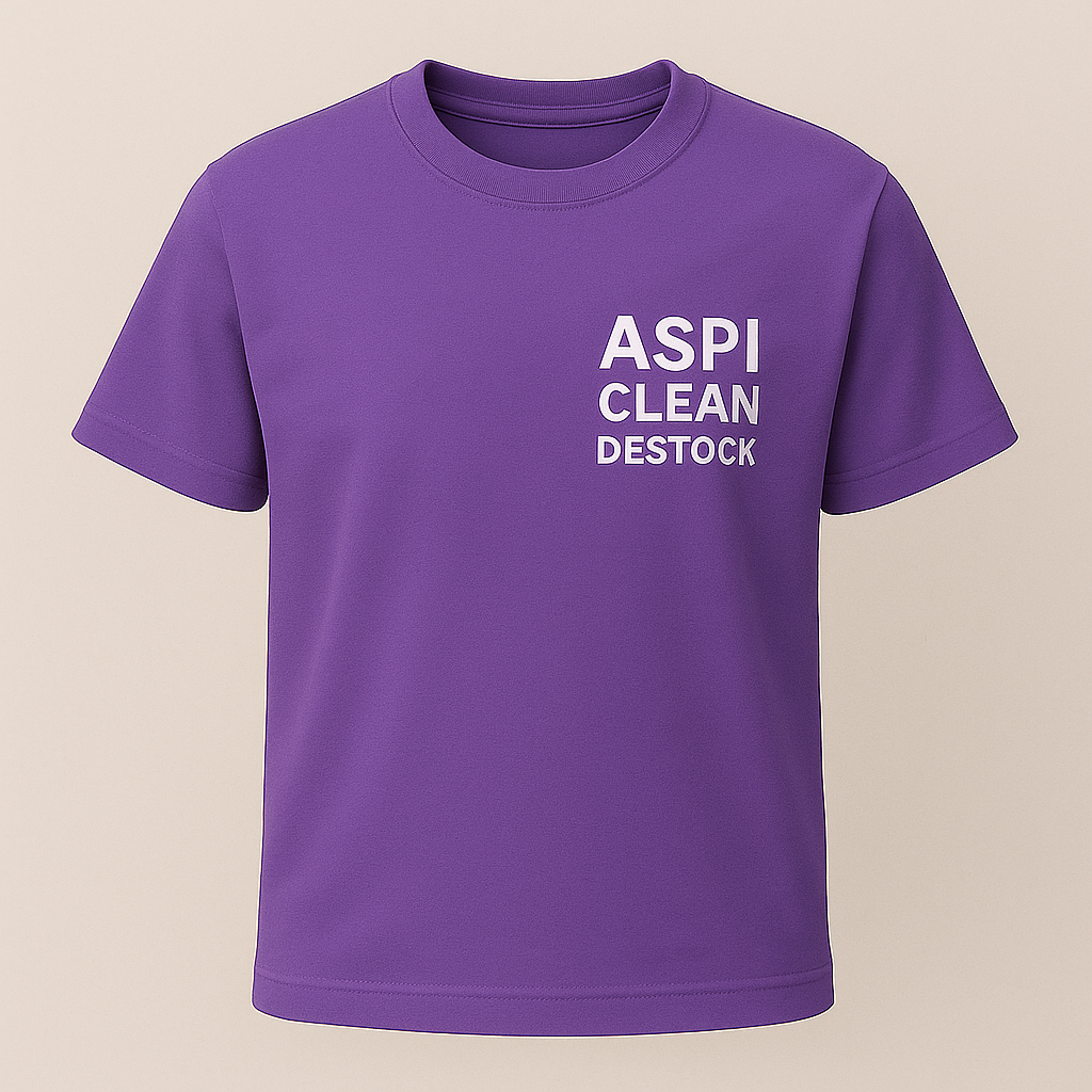 Maillot nettoyage aspirateur clean destock - VIOLET